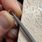 Feilen der Steinauflage